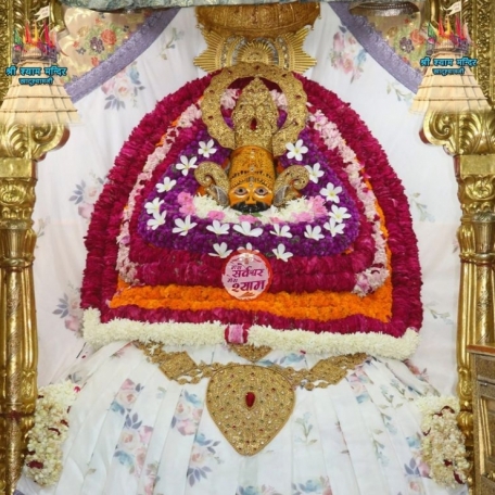 <b>03 July 2021 के  अद्भुत श्रृँगार दर्शन, श्री खाटू श्याम जी के, खाटू धाम, राजस्थान से</b>